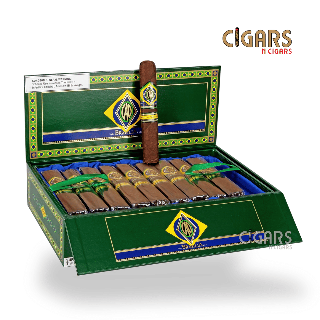 CAO Brazilia Box-Pressed Robusto Box of 20