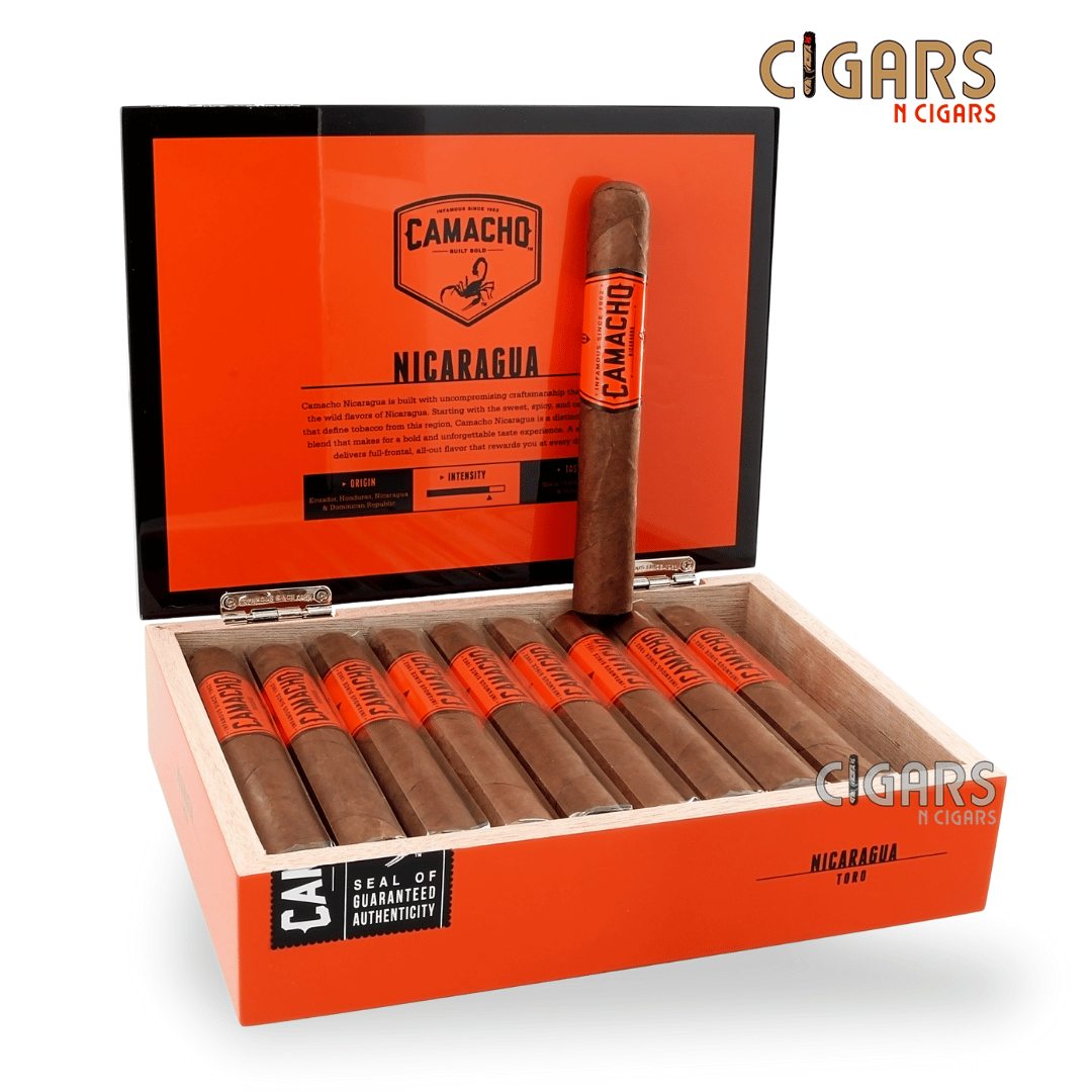 Camacho Nicaragua Toro Box of 20