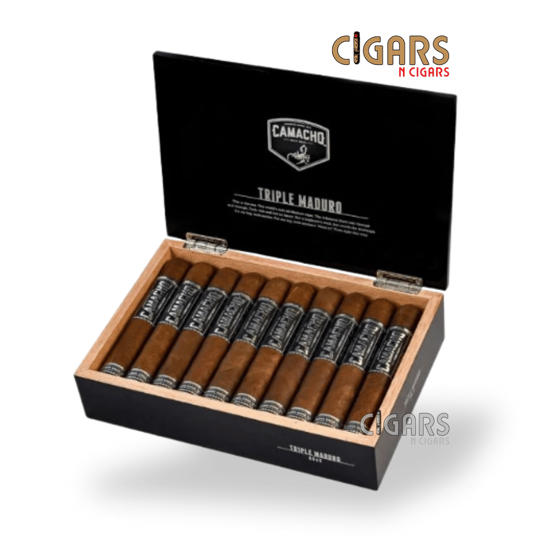 Camacho Triple Maduro Robusto Box of 20