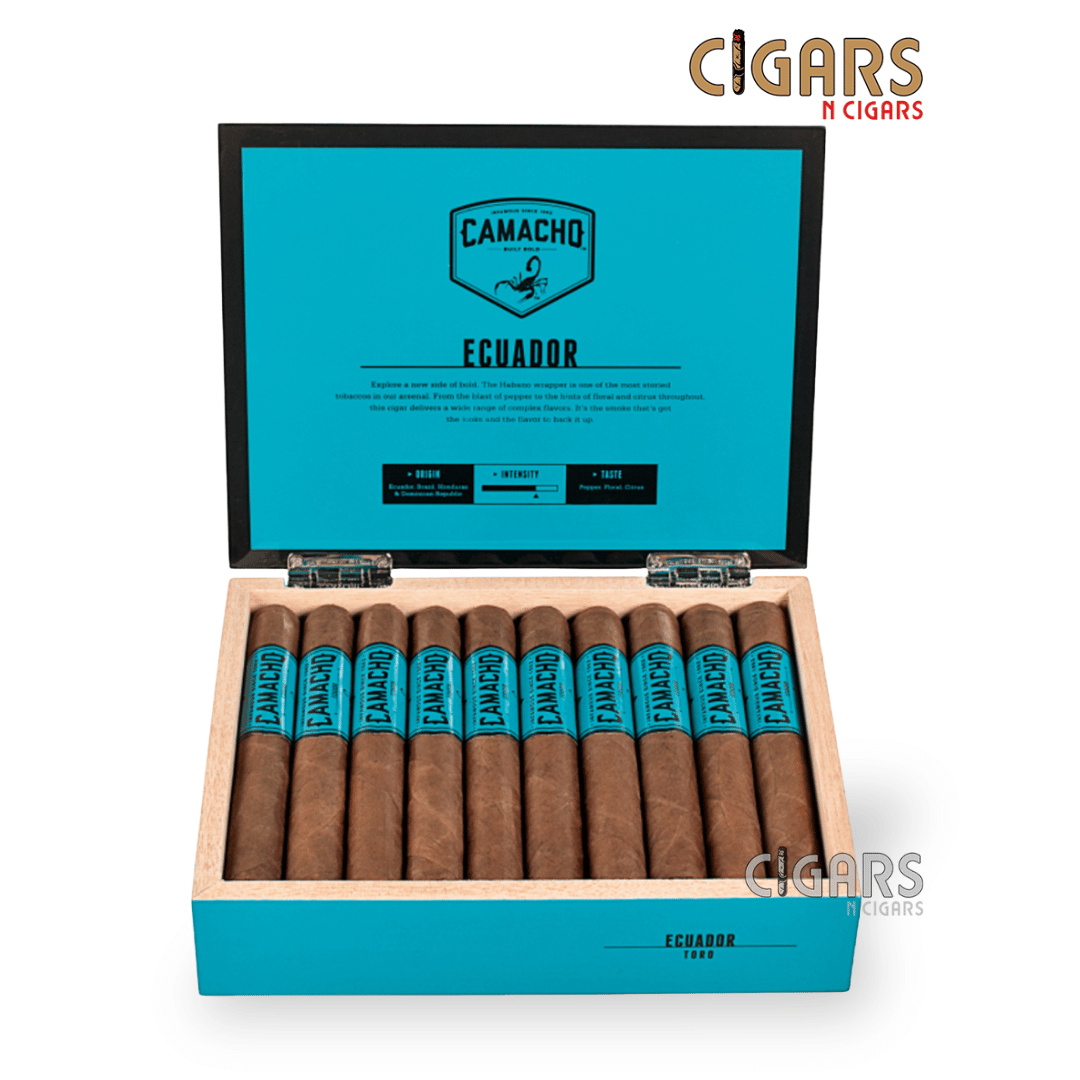 Camacho Ecuador Toro Box of 20
