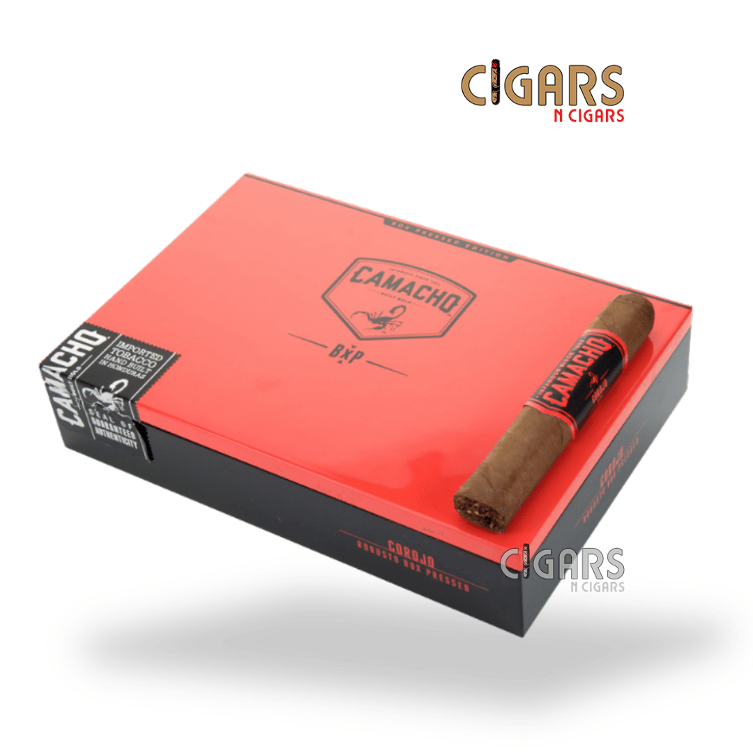 Camacho Corojo Box Pressed Robusto Box of 20