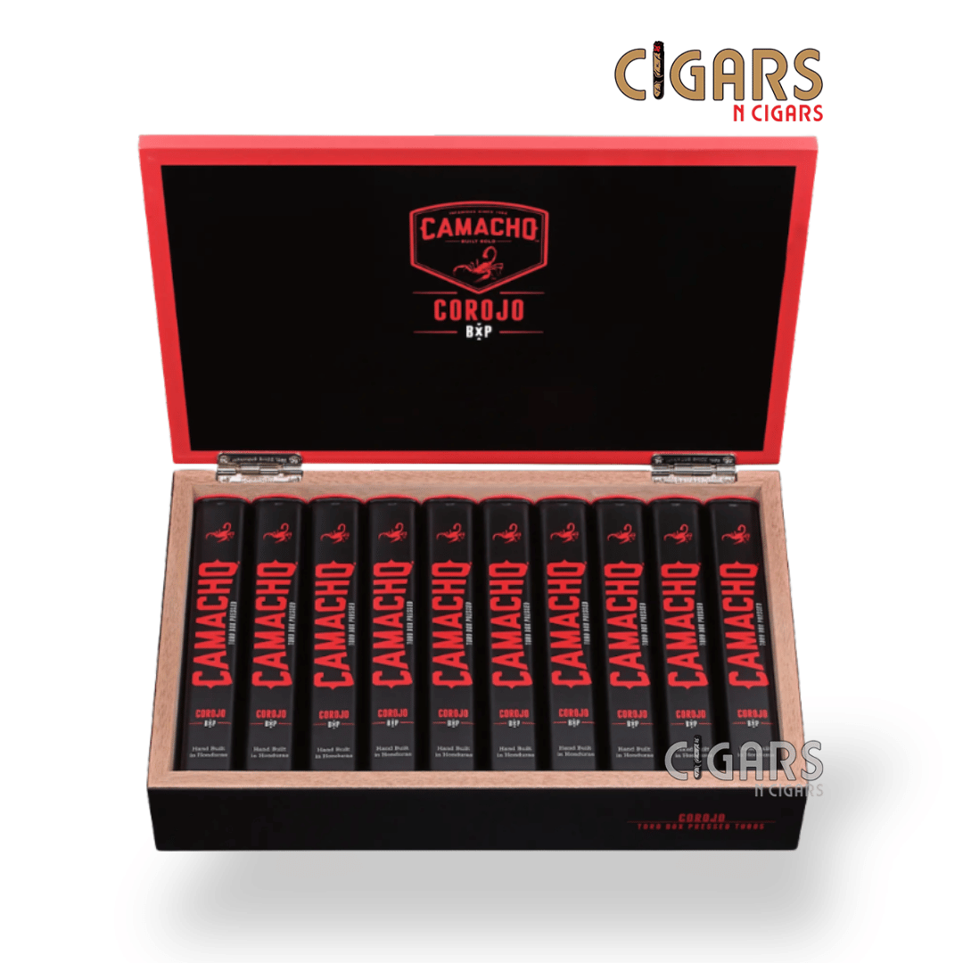 Camacho Corojo Toro Tubo Box of 20