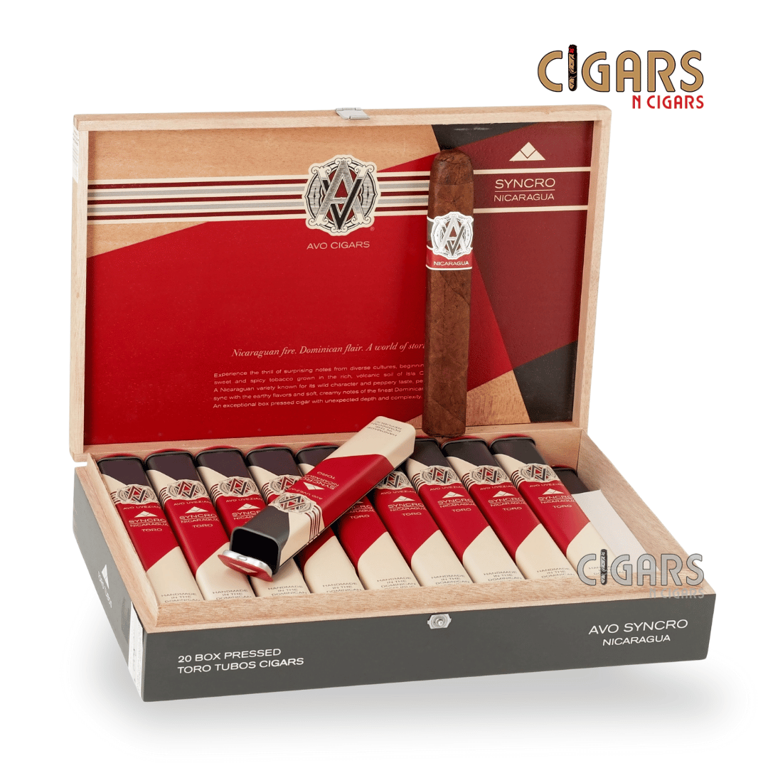 AVO Syncro Nicaragua Box Pressed Toro Tubo Box of 20