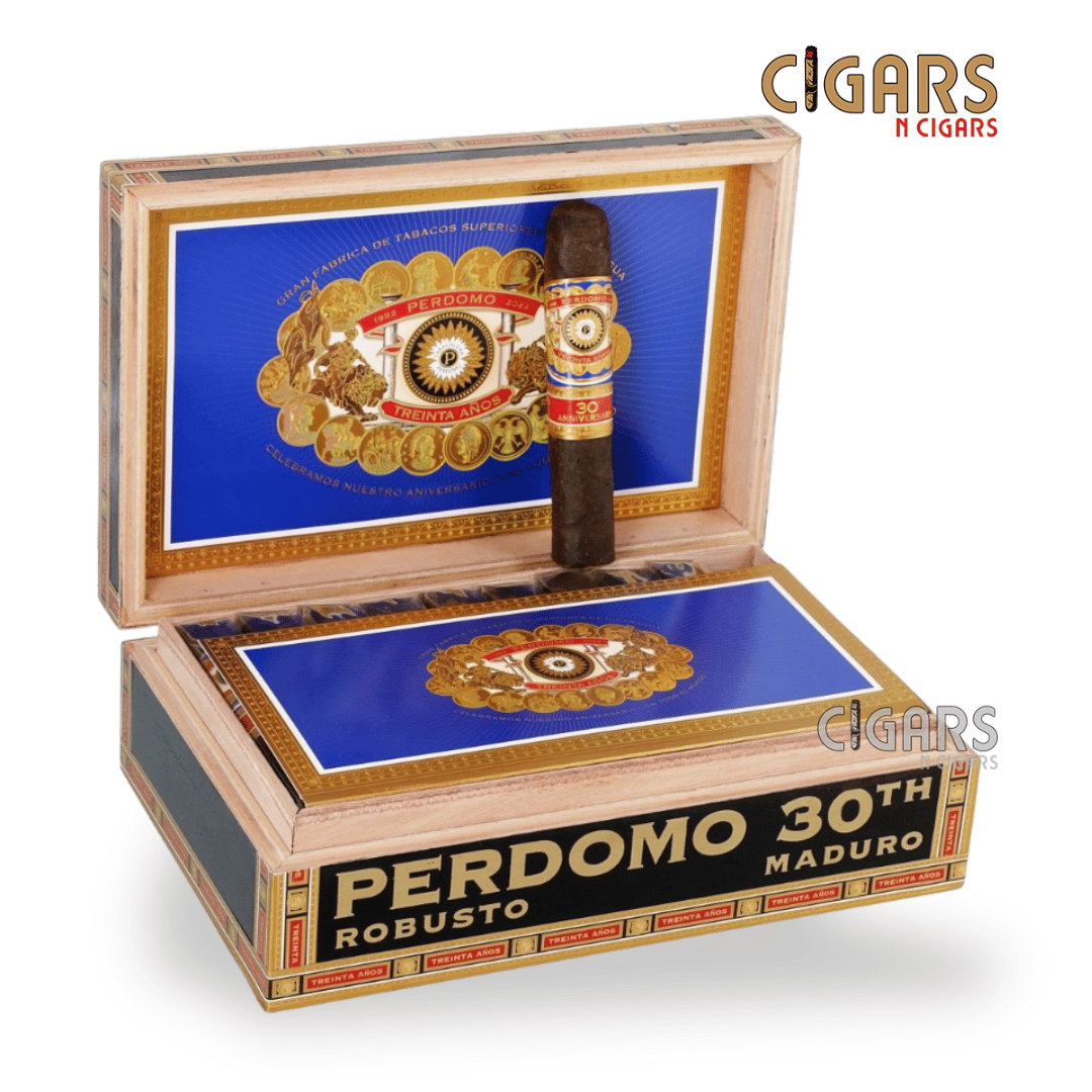 Perdomo 30th Anniversary Maduro Churchill Box of 30