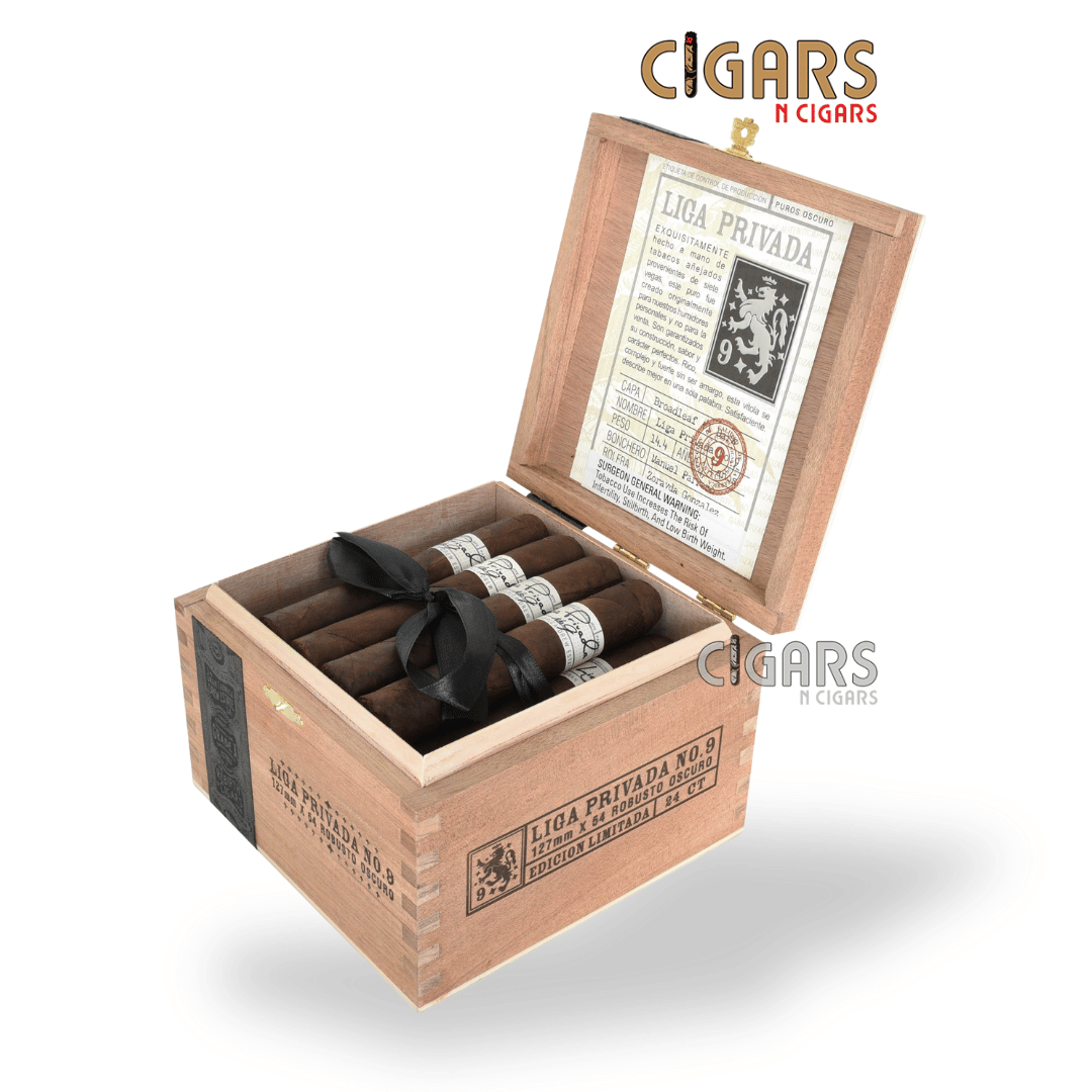 Drew Estate Liga Privada No. 9 Robusto Box of 24