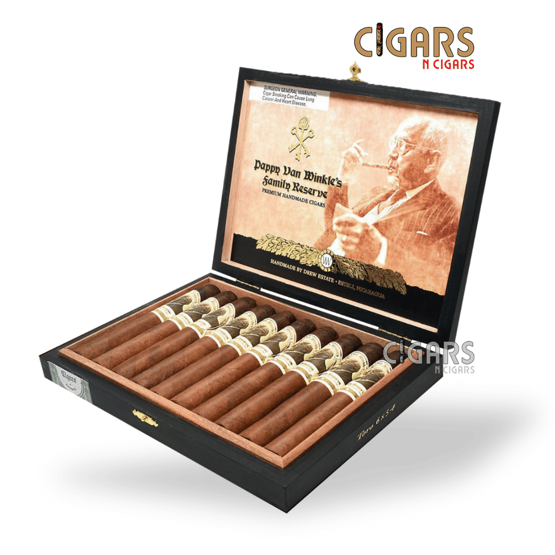 Drew Estate Pappy Van Winkle Barrel Fermented Toro Box of 10