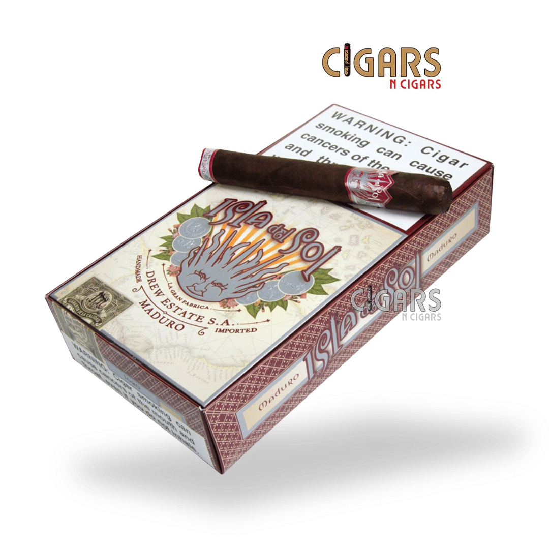 Drew Estate Isla del Sol Maduro Toro Box of 10