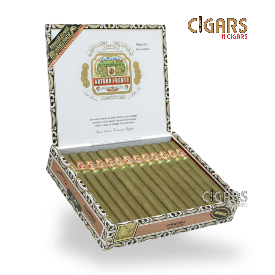 Arturo Fuente Churchill Claro Box of 20