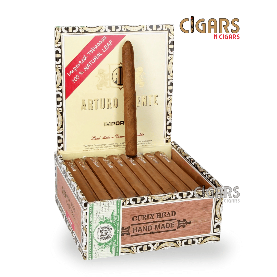 Arturo Fuente Curly Head Natural Box of 40