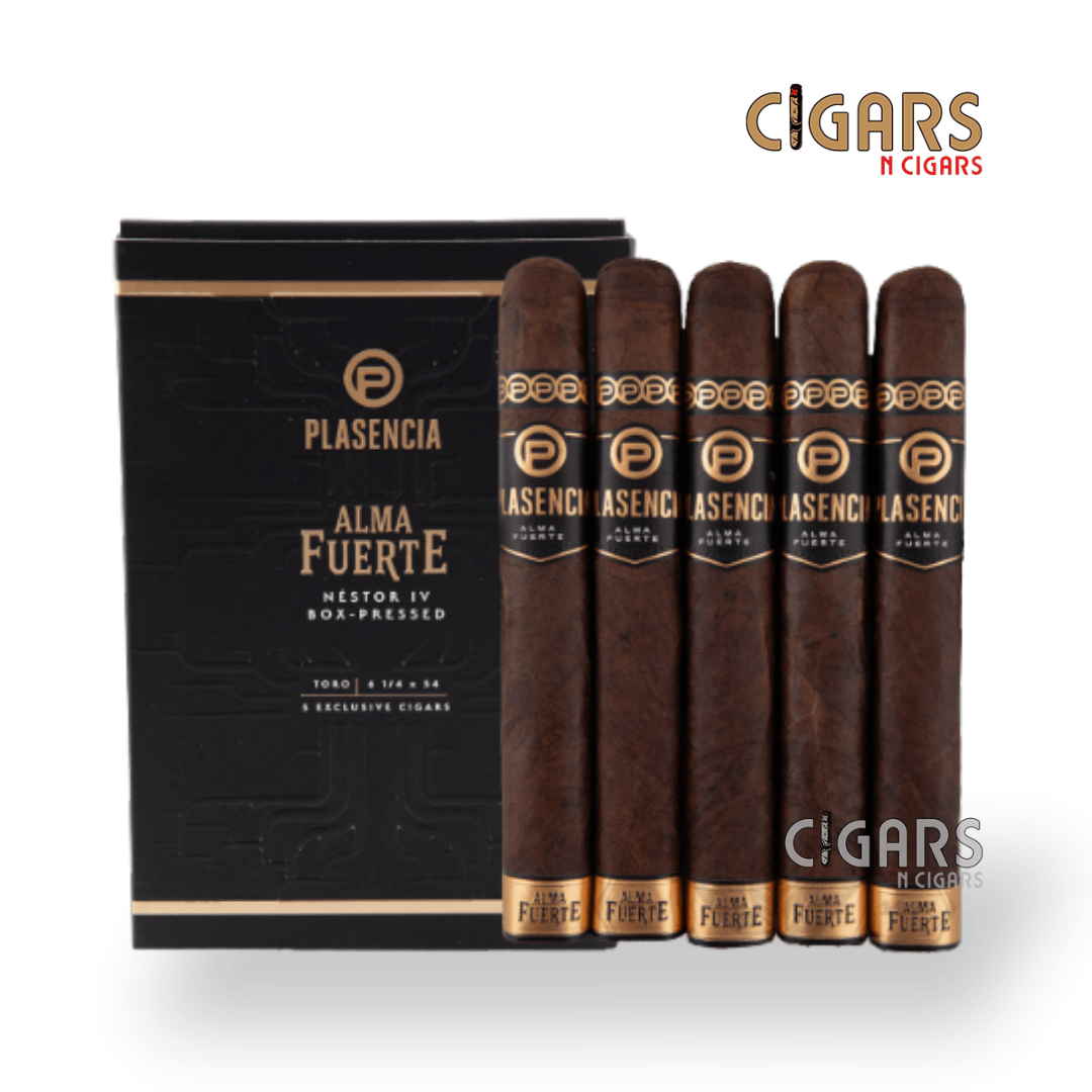 Plasencia Alma Fuerte Nestor IV Toro Pack of 5