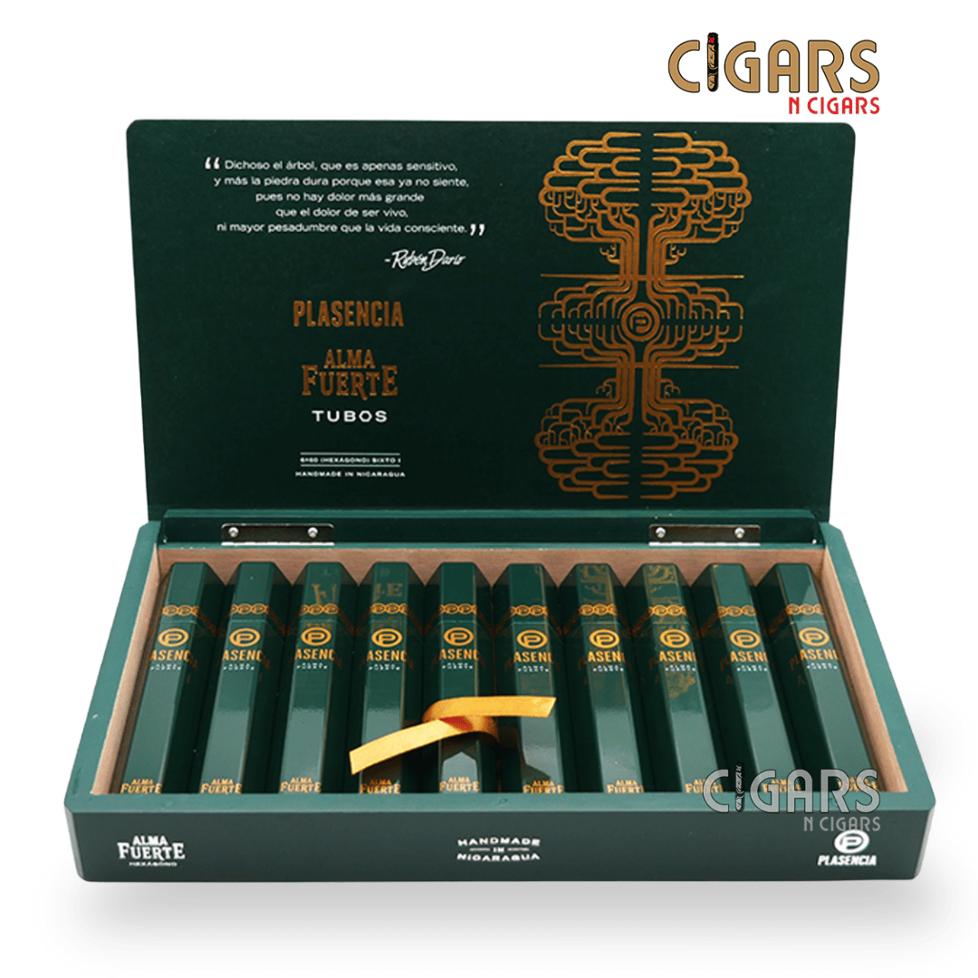 Plasencia Alma Fuerte Natural Sixto l Tubo (10) Box of 10