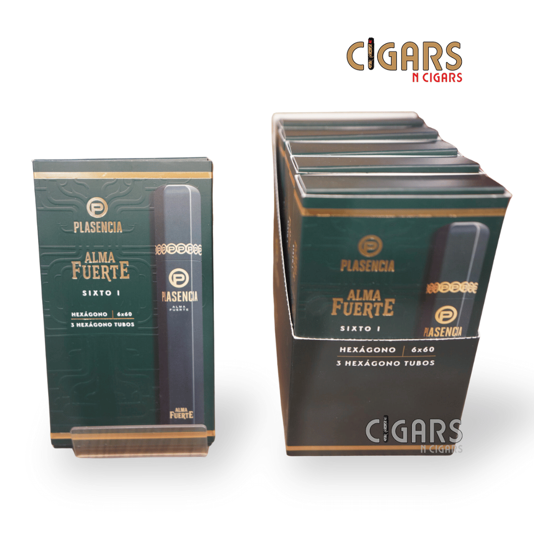 Plasencia Alma Fuerte Natural Sixto l Tubo Packs 5 - 3 Packs