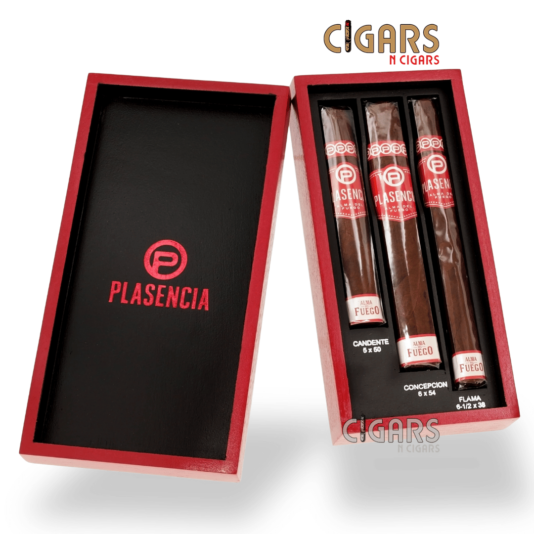 Plasencia Alma del Fuego 3-Cigar Sampler Pack of 3