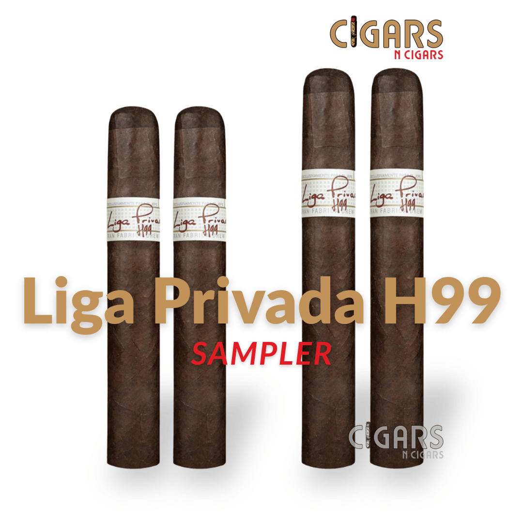 Liga Privada H99 Robusto & Toro Sampler Pack of 4
