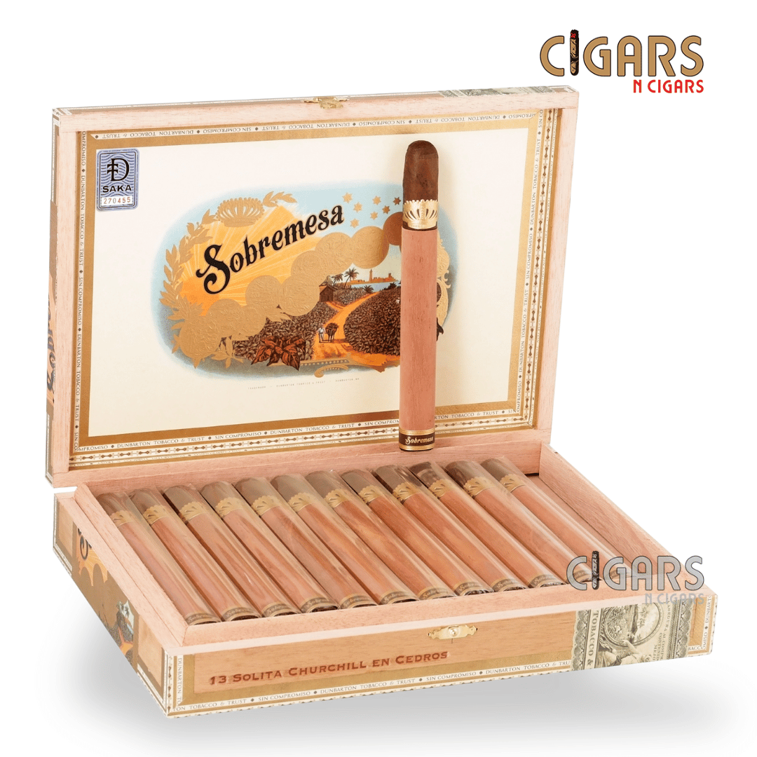 Sobremesa Solita Churchill en Cendros Box of 13