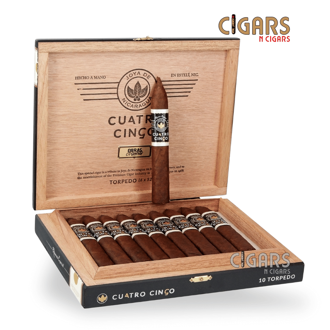 Joya de Nicaragua Cuatro Cinco Torpedo Box of 10
