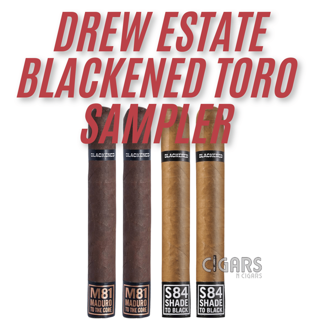 Drew Estate Blackened Toro Sampler Pack of 4