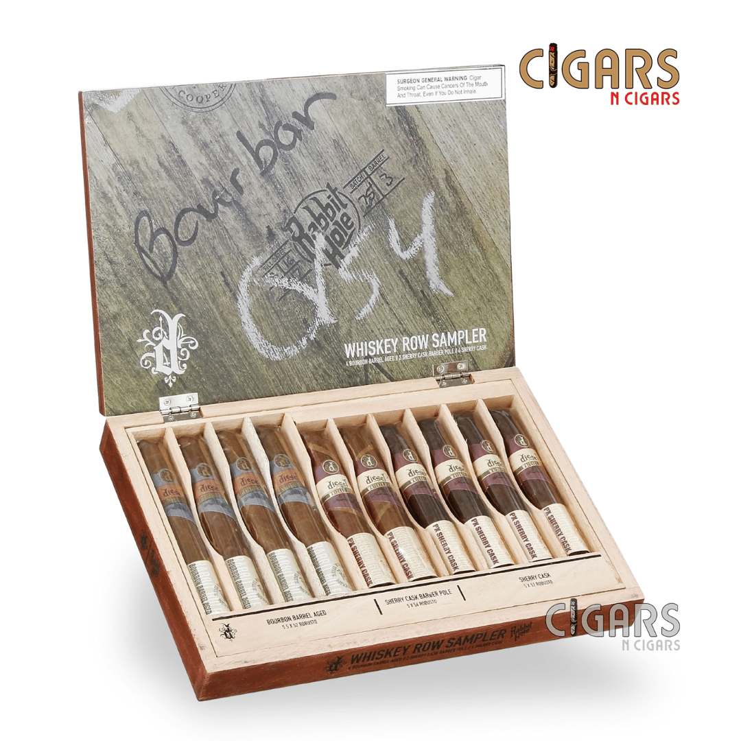Diesel Whiskey Row Robusto Sampler Box of 10