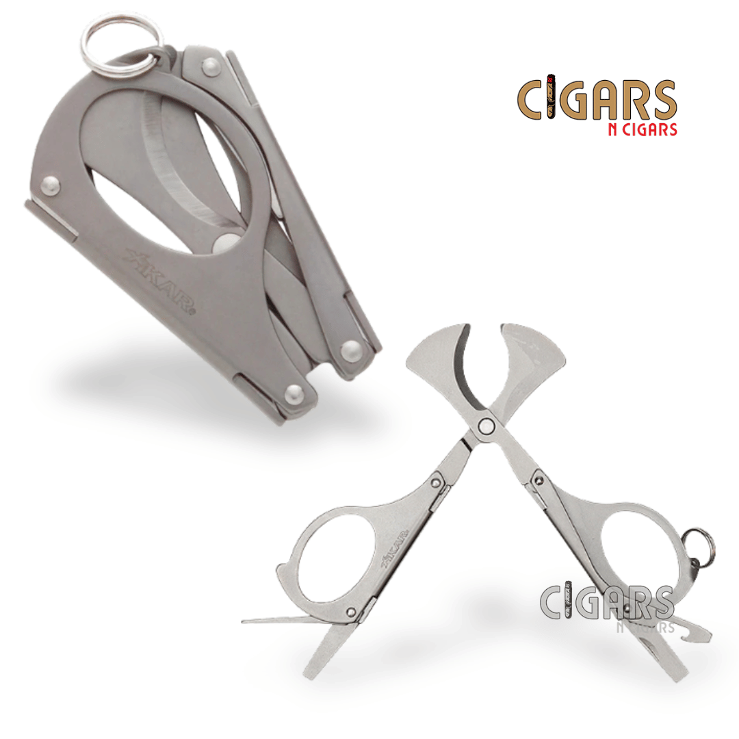 MTX Multi Tool Cigar Scissors Cutter (Gunmetal)