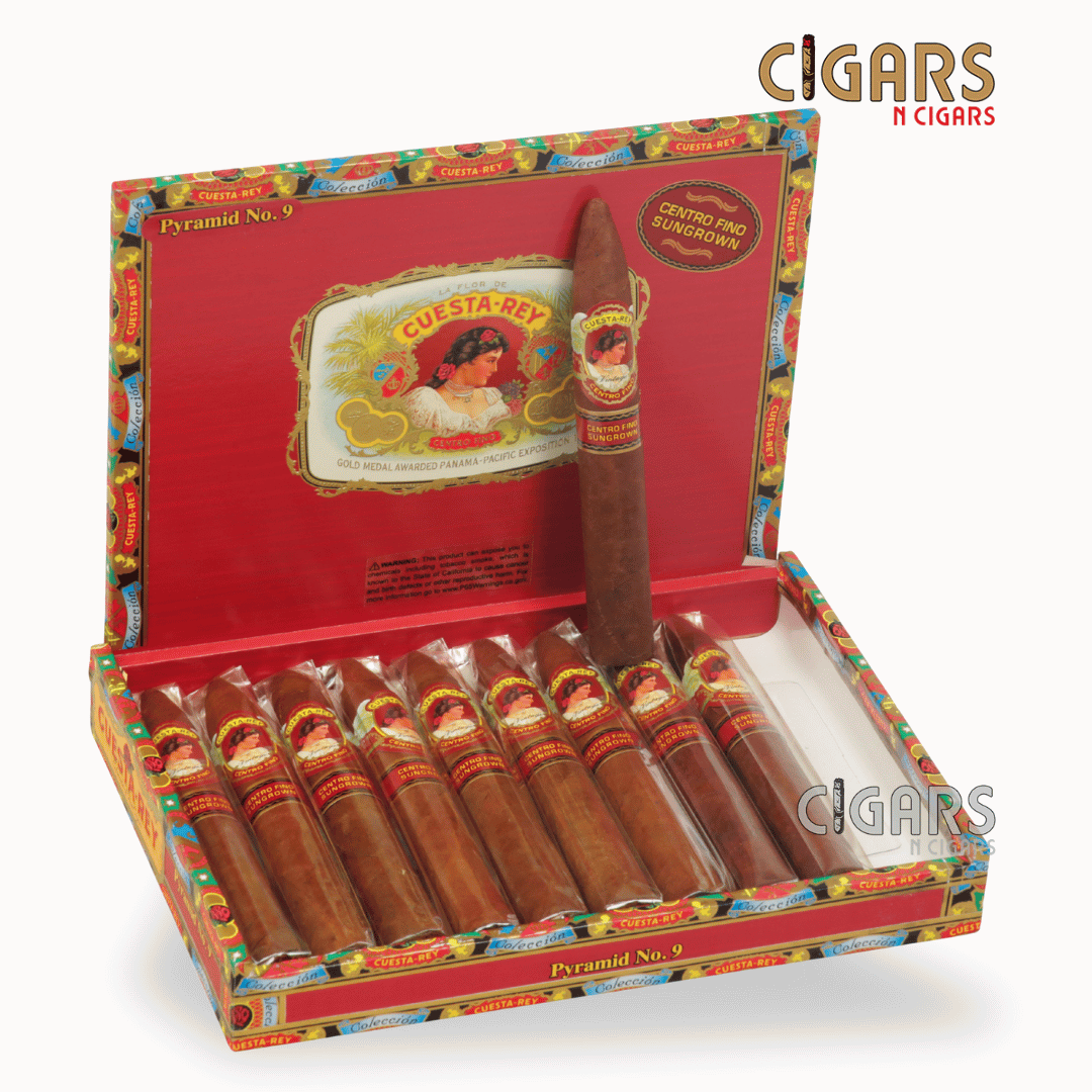 Cuesta Rey Centro Fino Sungrown Pyramid No. 9 Box of 10