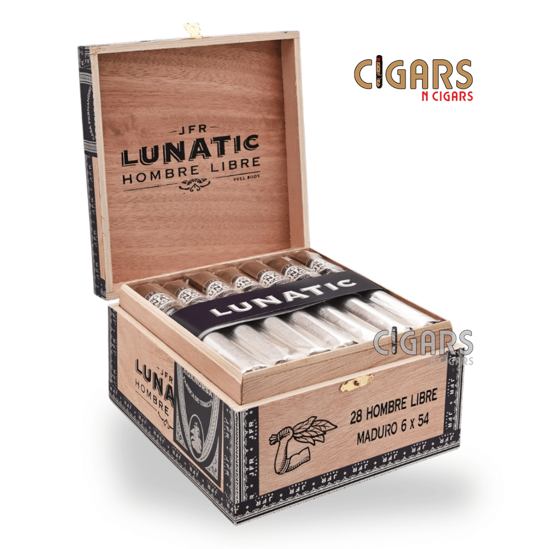 JFR Lunatic Hombre Libre Maduro Box of 28