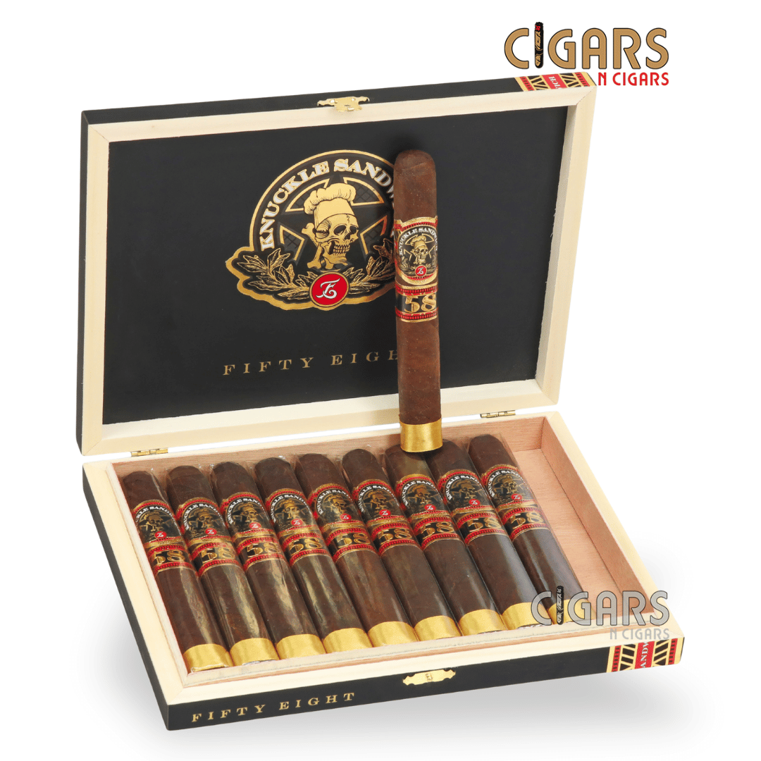 Espinosa Knuckle Sandwich 58 Maduro Toro Oval Box of 10