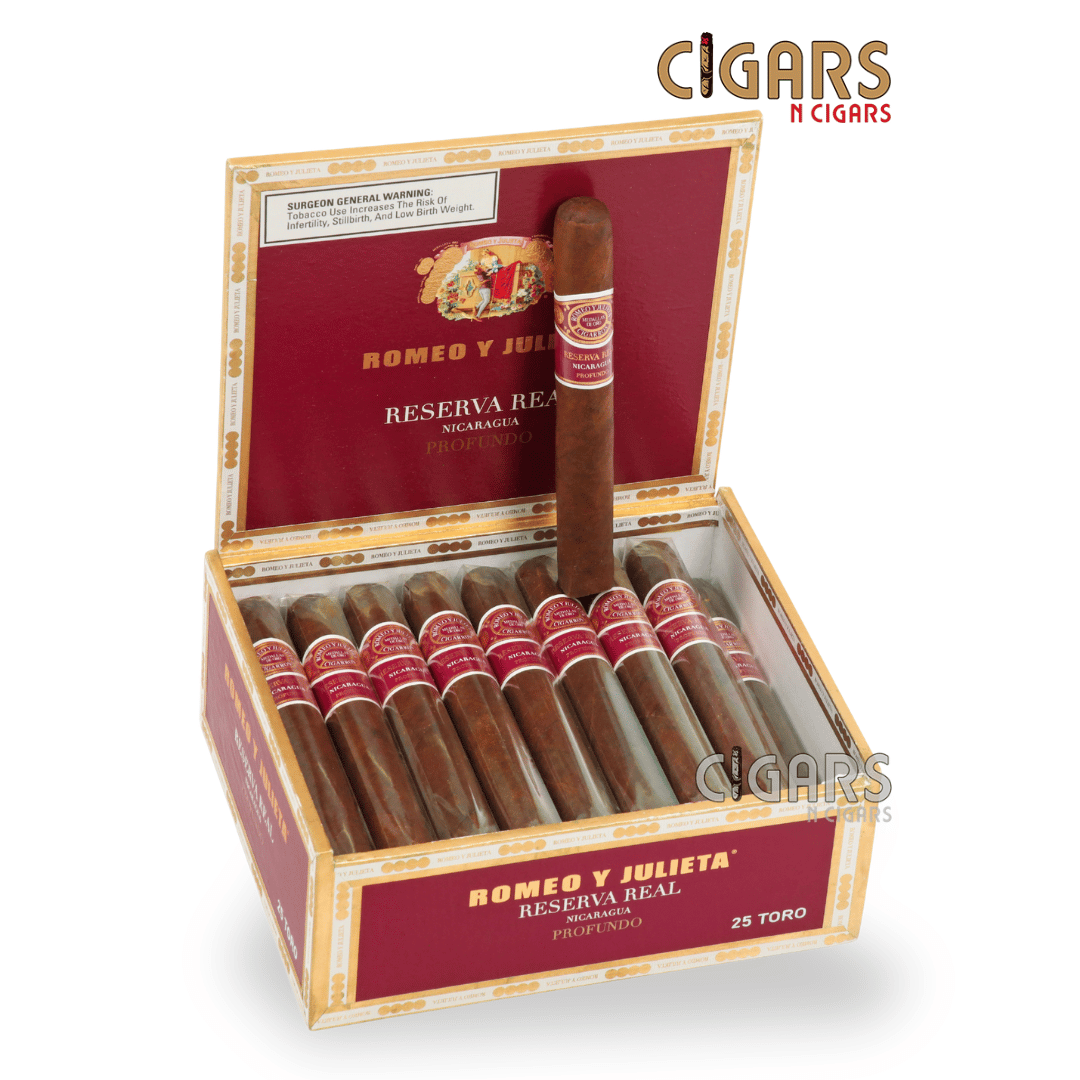 Romeo y Julieta Reserva Real Profundo Toro Box of 25