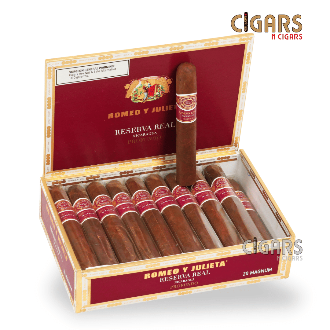Romeo y Julieta Reserva Real Profundo Magnum Box of 20