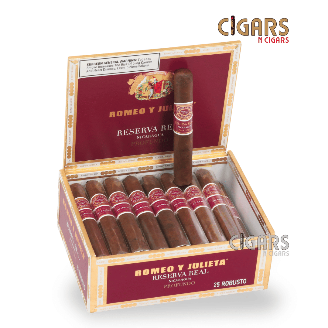 Romeo y Julieta Reserva Real Profundo Robusto Box of 25