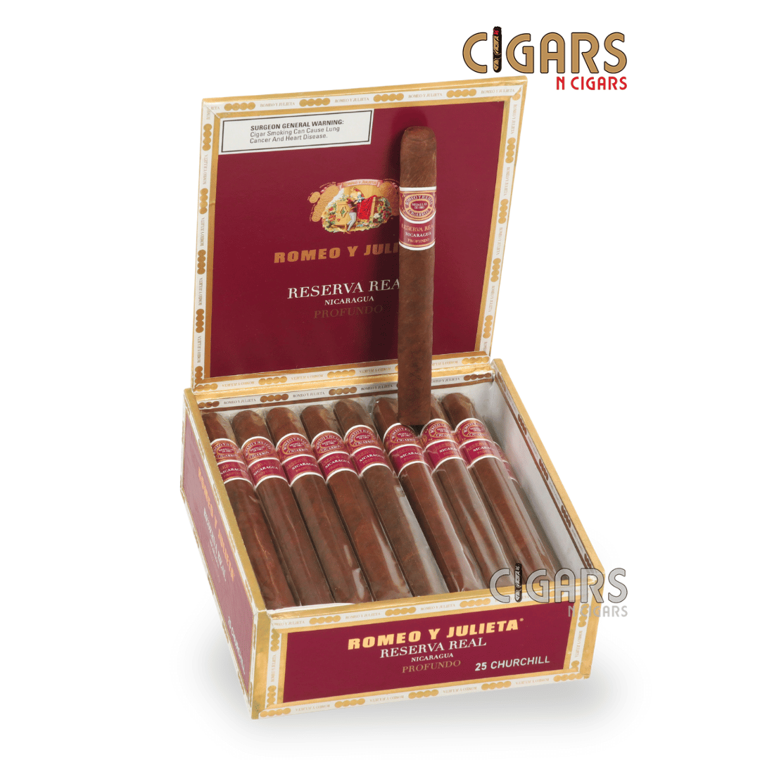 Romeo y Julieta Reserva Real Profundo Churchill Box of 25