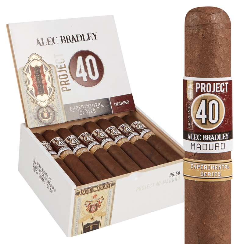 Alec Bradley Project 40 Maduro Robusto Box of 24