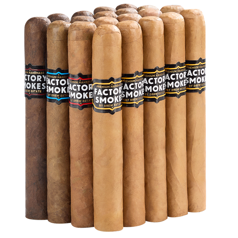 Drew Estate Factory Smokes 20 Count Toro Sampler 20-Cigar Sampler