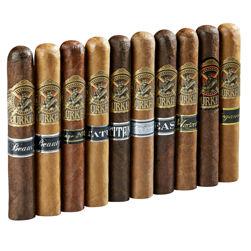 Gurkha Gold XO Collection 10-Cigar Sampler