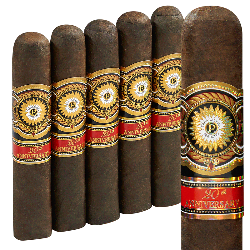 Perdomo 20th Anniversary Maduro Robusto Pack of 5