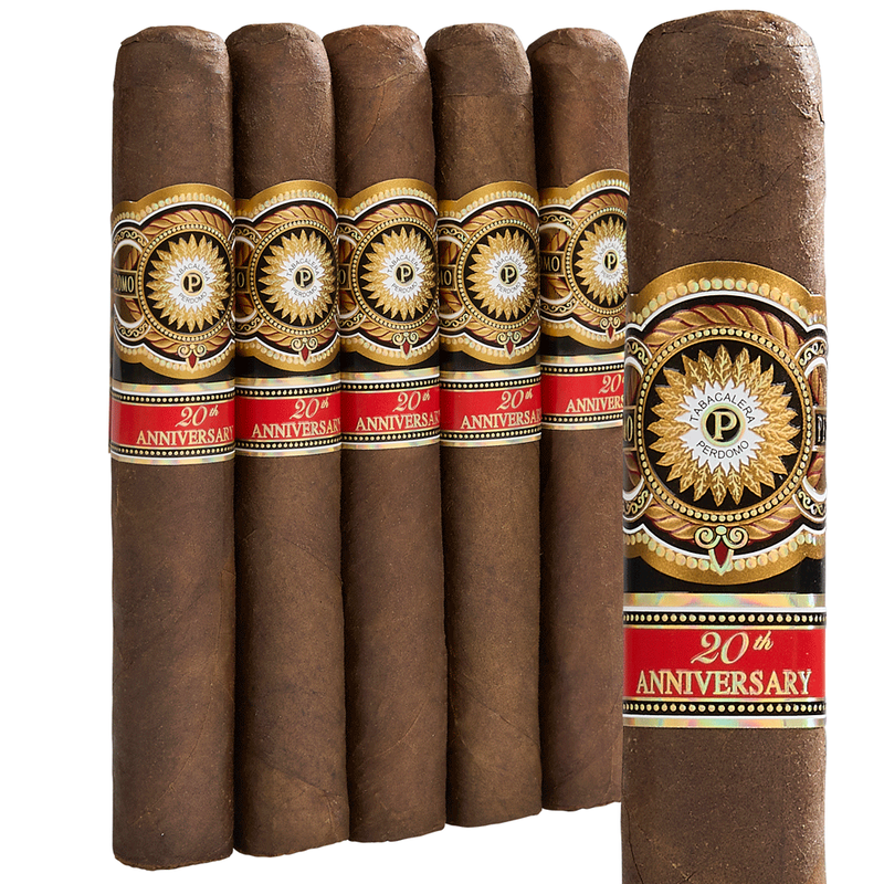 Perdomo 20th Anniversary Maduro Toro Pack of 5