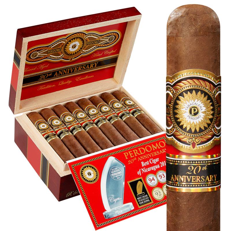Perdomo 20th Anniversary Sun Grown Robusto Box of 24