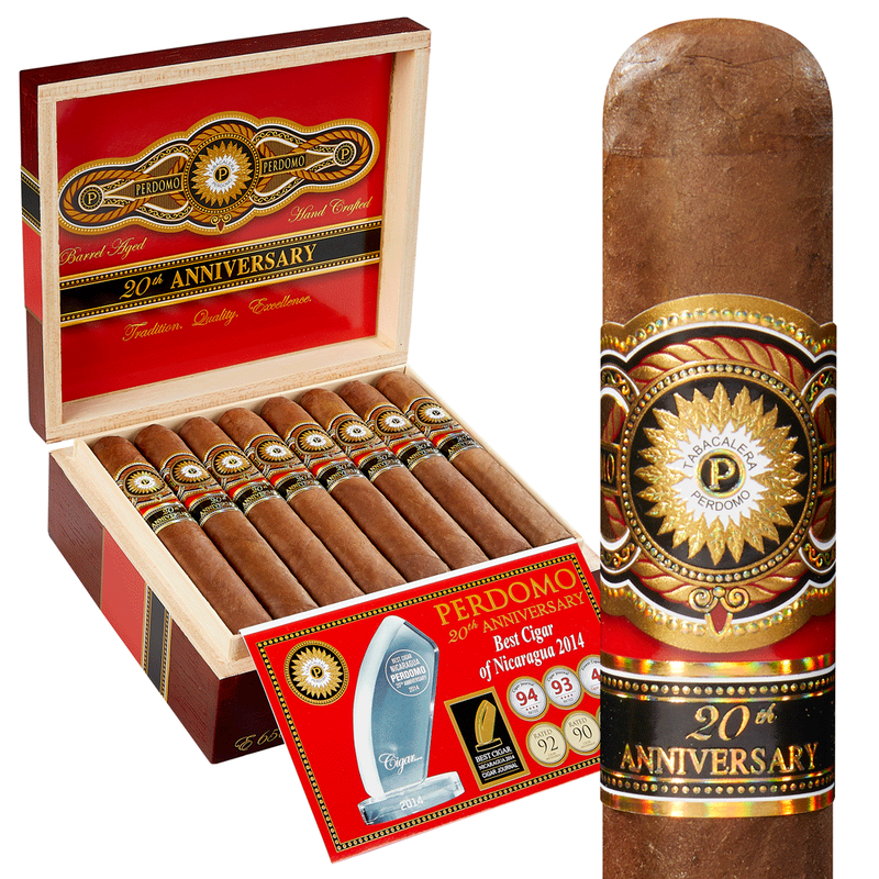 Perdomo 20th Anniversary Sun Grown Toro Box of 24