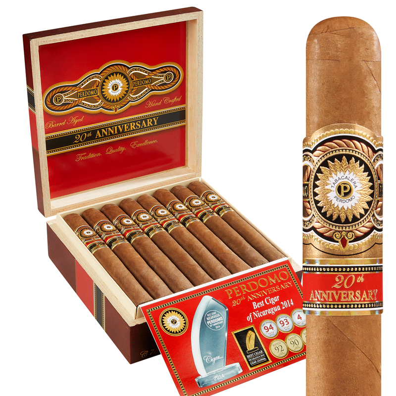 Perdomo 20th Anniversary Sun Grown Churchill Box of 24