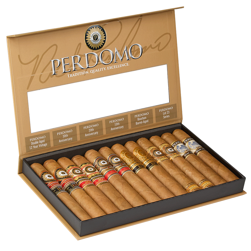 Perdomo Connoisseur Collection Connecticut Toro 12-Cigar Sampler
