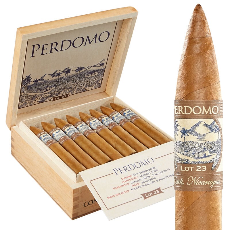 Perdomo Lot 23 Connecticut Belicoso Box of 24