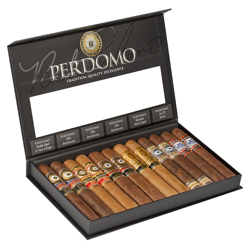 Perdomo Connoisseur Collection Award Winning Toro 12-Cigar Sampler
