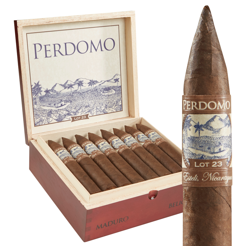 Perdomo Lot 23 Maduro Belicoso Box of 24