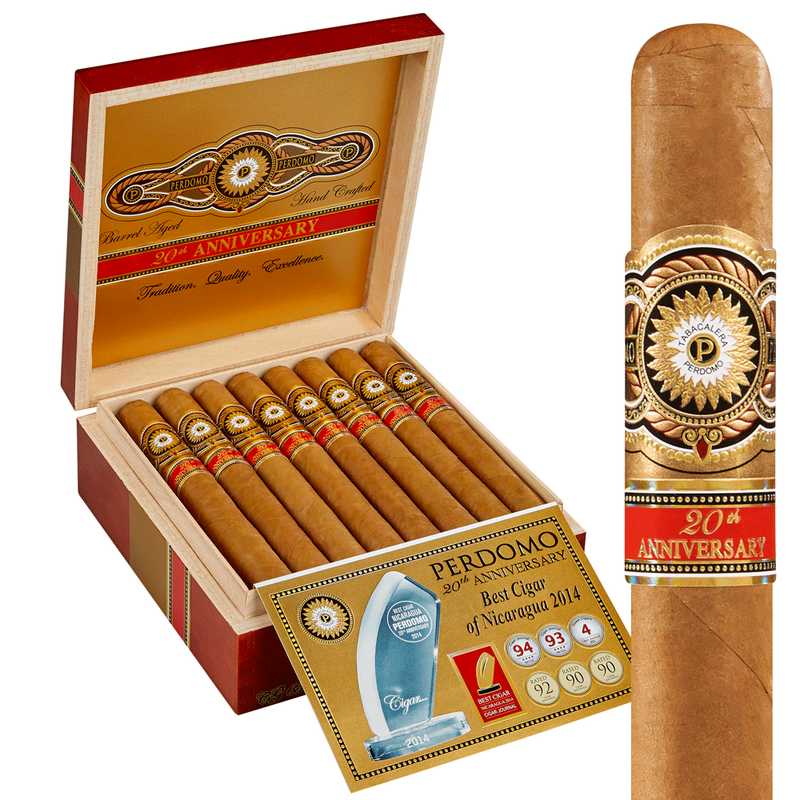 Perdomo 20th Anniversary Connecticut Corona Box of 24
