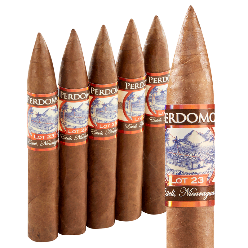 Perdomo Lot 23 Connecticut Belicoso Pack of 5