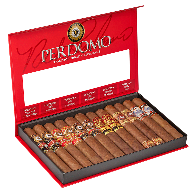 Perdomo Connoisseur Collection Sun Grown Toro 12-Cigar Sampler