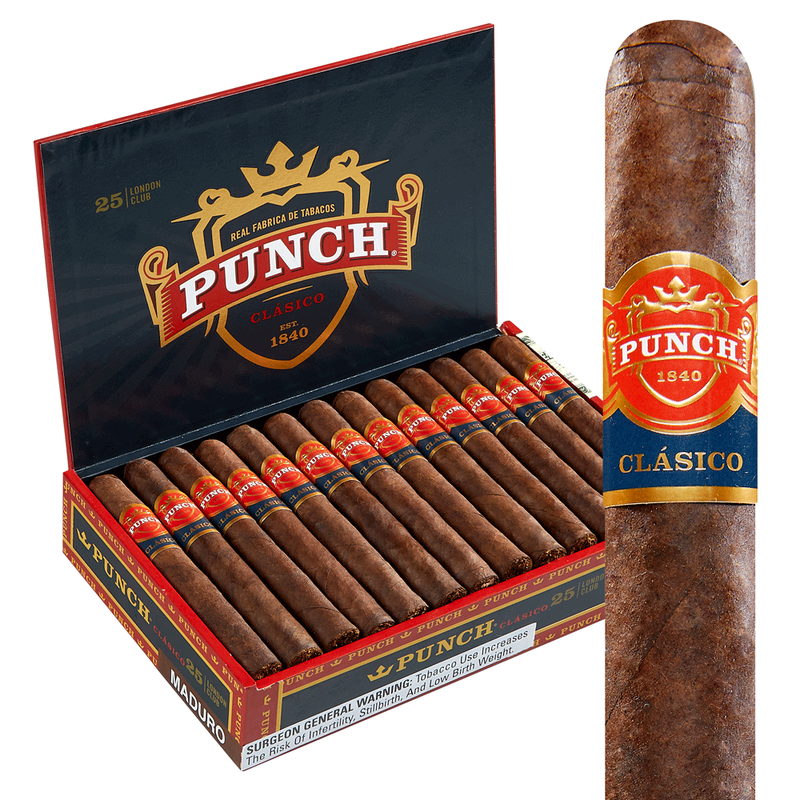 Punch Clasico Cigars Corona Box of 25