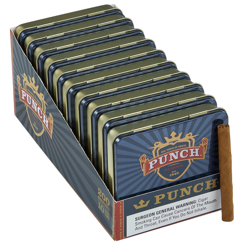 Punch Clasico Cigars Cigarillos Pack of 200