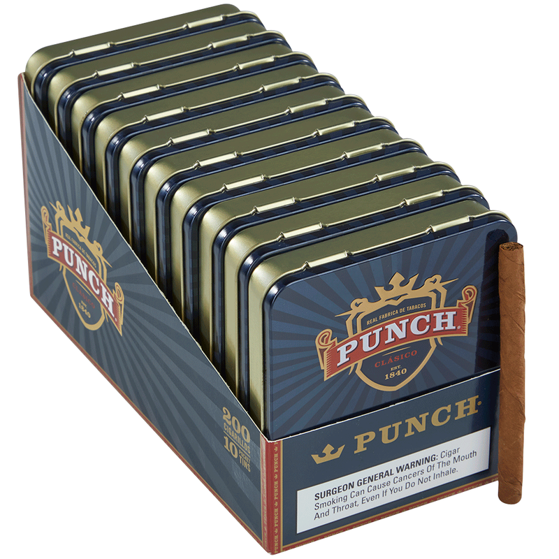 Punch Clasico Cigars Cigarillos Pack of 200