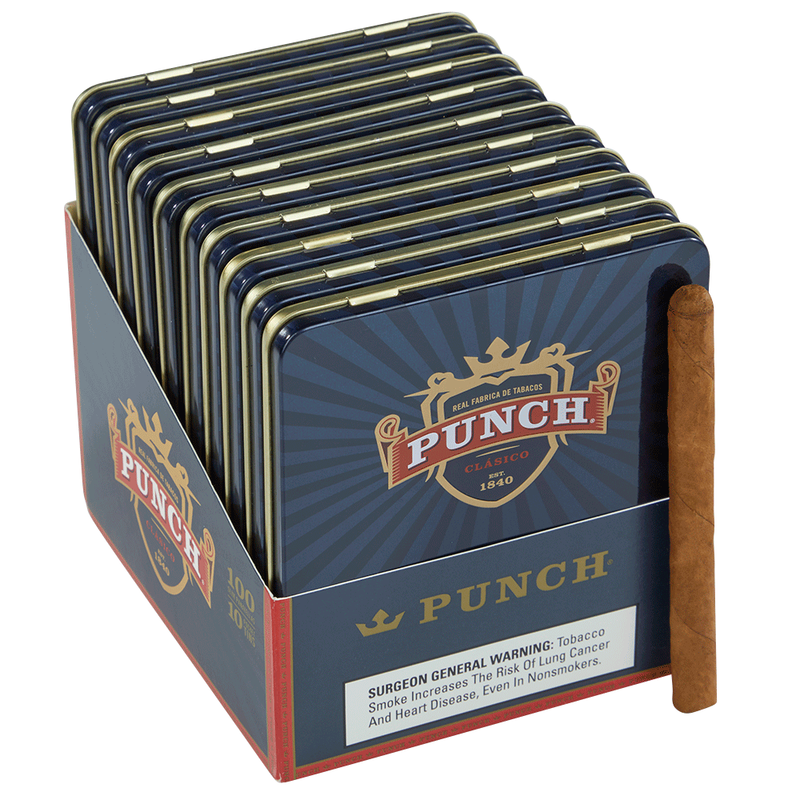 Punch Clasico Cigars Panatela Pack of 100