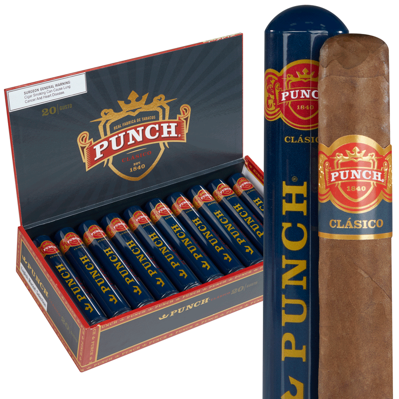 Punch Clasico Cigars Robusto Box of 20